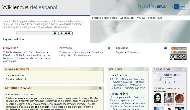 Wikilengua, un wiki para conocer el uso correcto del español