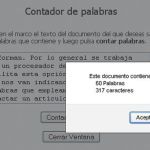 Contador online de palabras y caracteres de un texto