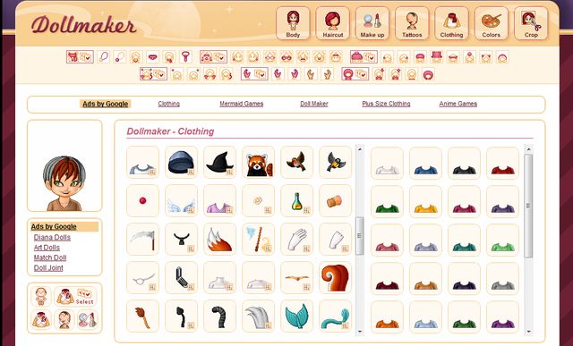 Dollmaker, crea bonitos avatares online paso a paso