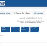 Facebook2zip, una forma muy cómoda para descargar todas nuestras fotos de Facebook