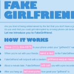 FakeGirlfriend, consíguete una novia falsa que te llama y envía sms