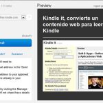 Kindle It for Chrome: envía cualquier contenido web desde tu navegador a Kindle o descárgalo como ePub, Mobi o PDF