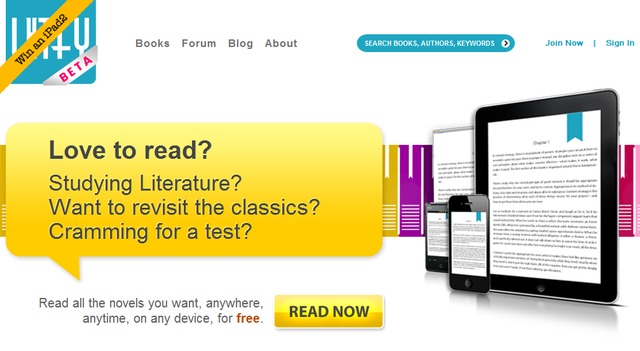 Lifty, biblioteca online con miles de títulos para leer gratis (inglés)