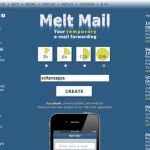 Melt Mail, otra solución para crear cuentas de email temporales vía web o iOS