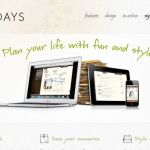 Moredays, una elegante agenda y diario online gratuito