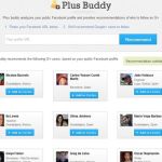 Plus Buddy te sugiere usuarios de Google Plus analizando tus contactos de Facebook