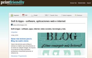 Print Friendly - vista previa