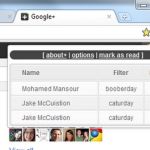 Stream Filter for Google Plus, un nuevo botón de notificaciones para los contenidos que más te interesan (Chrome)