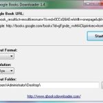 Google Books Downloader, descarga libros de Google Books en pdf o jpg