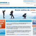 Easypress, plataforma para enviar notas de prensa