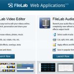 FileLab, un editor de audio y otro de vídeo gratis y online