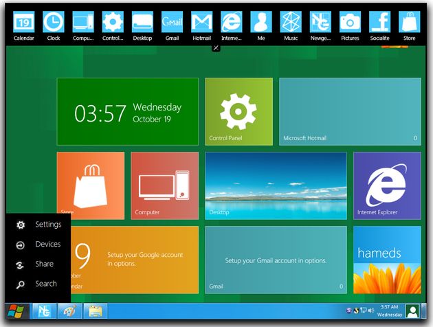 8 Skin Pack, transforma completamente la apariencia de tu antiguo Xp en la moderna interfaz de Windows 8
