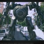 ChaosInYourTown: fantástica simulación, basada en Street View, donde un robot gigante destruye tu casa