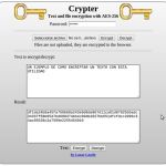 Crypter, una aplicación en Chrome para encriptar archivos y textos