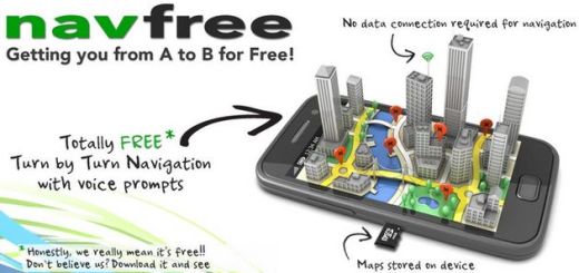 Navfree, software GPS gratuito para tu Android sin conexión de datos