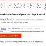 One Time Secret, servicio web para compartir algo confidencial una sola vez