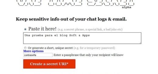 One Time Secret, servicio web para compartir algo confidencial una sola vez