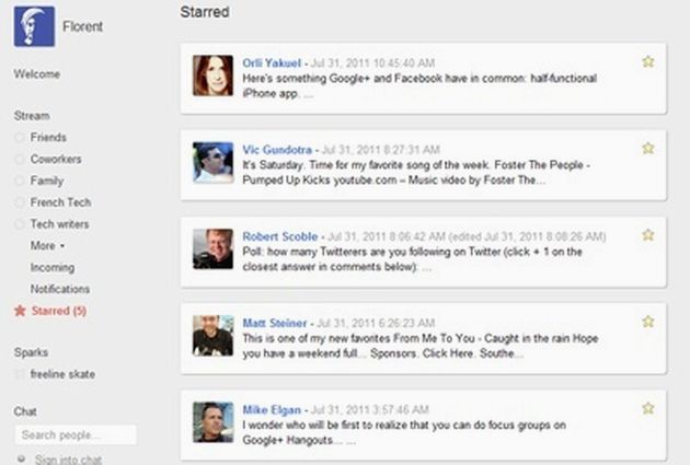 Usability Boost: una forma más estructurada y cómoda de ver tu stream de Google+, con opción para guardar posts favoritos (Chrome)