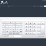 web2.0calc, una práctica calculadora científica online