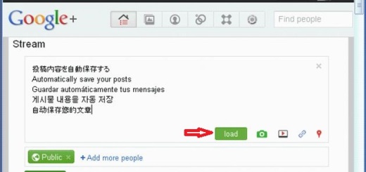 Autosave for Google+, guarda un borrador de tus publicaciones en Google+ para terminarlas después (Chrome)