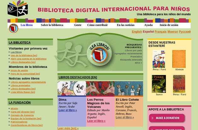 ICDL, la Biblioteca Digital Internacional para Niños