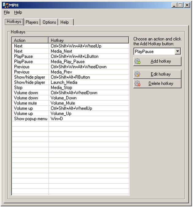 Media Player Hotkeys, crea atajos de teclado para controlar tu reproductor de audio y/o vídeo