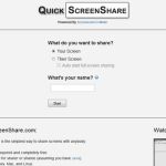 Quick Screen Share, la forma más rápida de compartir remotamente tu Escritorio con un amigo o técnico