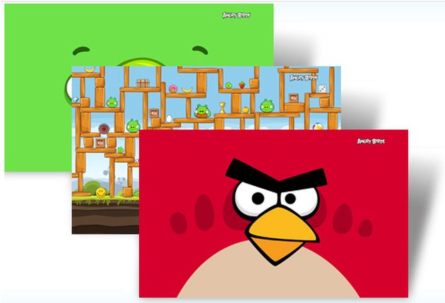 Tema de Angry Birds para Windows 7