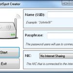 Wi-Fi HotSpot Creator, convierte tu portátil o PC en un router WiFi
