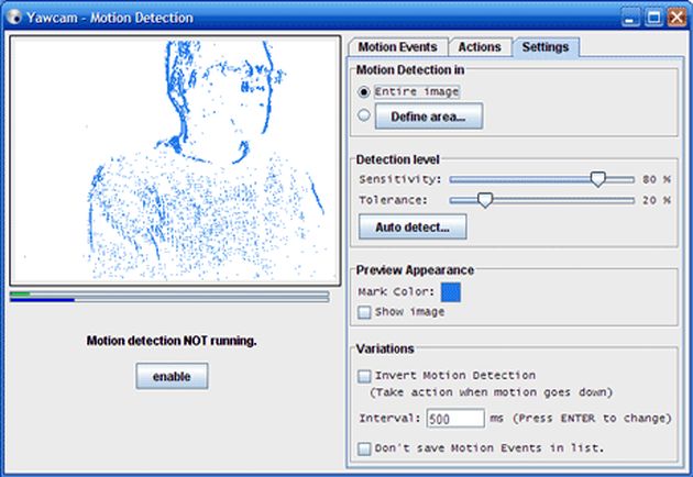 YawCam, software gratuito para vídeo vigilancia casera