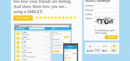 feelblogr, red social de microbloging para compartir tu estado de ánimo