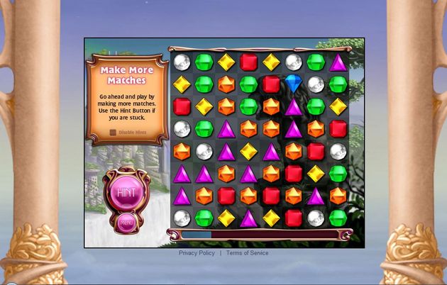 Disfruta de la adicción de Bejeweled instalándolo en Chrome