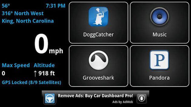 Car Dashboard, app Android con alertas de velocidad para conductores