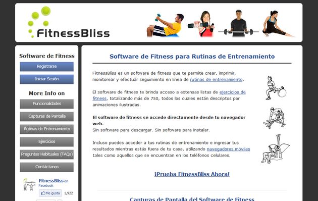 FitnessBliss, más de 750 rutinas de entrenamiento para mantenerte en forma