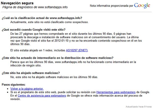 Descubre si tu blog está infectado por software malicioso con la ayuda de Google