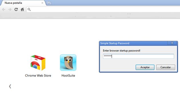 Simple Startup Password, pon una contraseña de acceso a tu Chrome