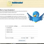 TwittRemind, utiliza Twitter para enviarte recordatorios de tus tareas pendientes