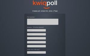 Kwiqpoll
