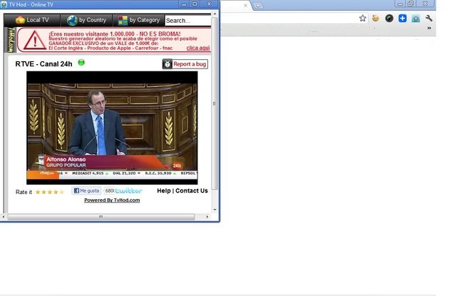 TV for Google Chrome, 3000 televisiones de más de 60 países para ver en tu Chrome