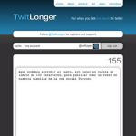 TwitLonger, utilidad web gratuita para escribir tweets más extensos