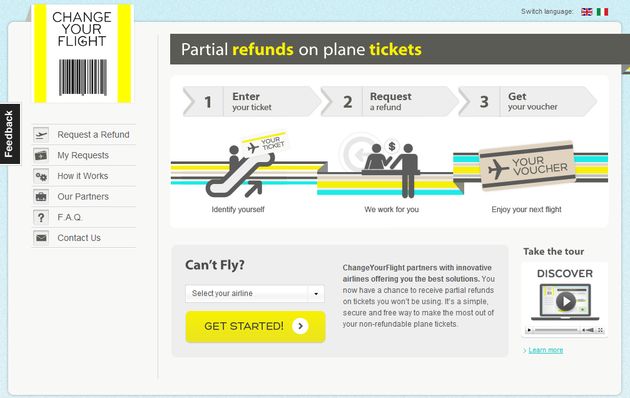 ChangeYourFlight, cambia tu billete de avión o consigue un reembolso parcial en vez de cancelarlo