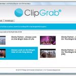 ClipGrab, aplicación gratuita multiplataforma para descargar vídeos de múltiples sitios