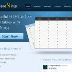 CompareNinja, crea tablas comparativas para insertar en tu web