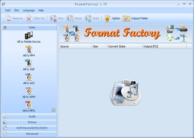 Format Factory: conversor gratuito para tus imágenes, vídeos y audios