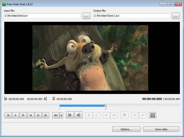 Free DVD Dub, corta fácilmente tus vídeos con este editor gratuito