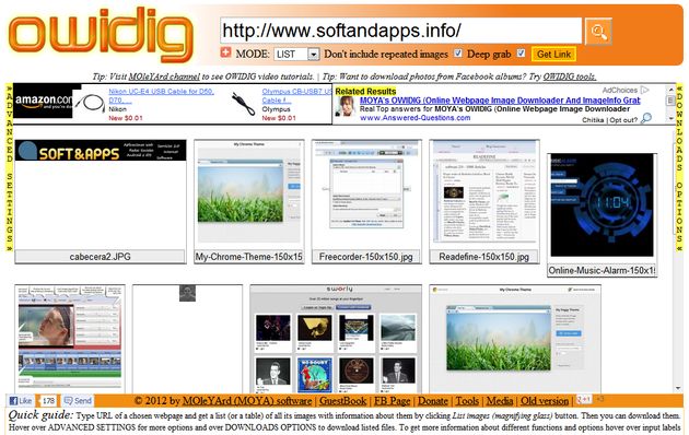 Moya’s OWIDIG: visualiza, descarga y comparte todas las imágenes de una página