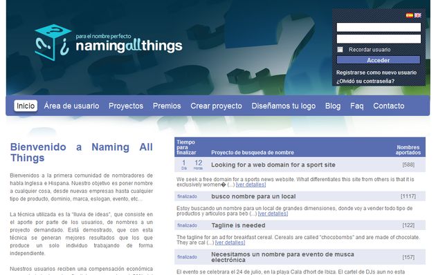 Naming All Things, una comunidad de "nombradores" donde tus ideas valen dinero