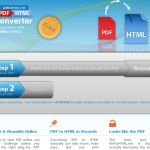 PDF To HTML, conversor online y gratuito de PDF a HTML