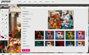 Picozu - galería de filtros y efectos