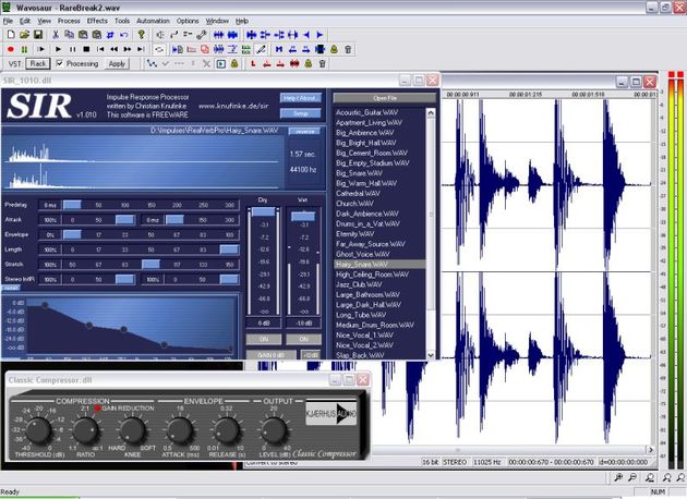 Wavosaur, un potente editor de audio portable y gratuito para Windows